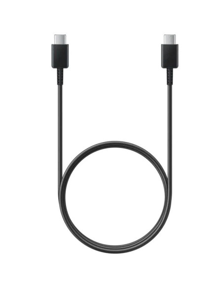 Cable USB doble tipo C original Samsung universal negro (1 metro)