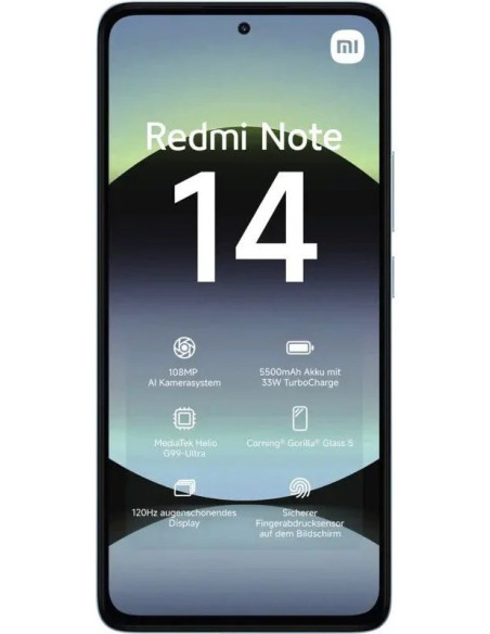 Xiaomi Redmi Note 14 6,67" 256 GB / 8 GB RAM / 4G / azul
