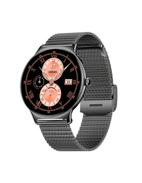 Reloj Smartwatch COOL Ultrathin + 2 correas (Amoled, Llamadas, Ultrafino) negro