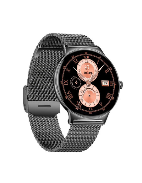 Reloj Smartwatch COOL Ultrathin + 2 correas (Amoled, Llamadas, Ultrafino) negro