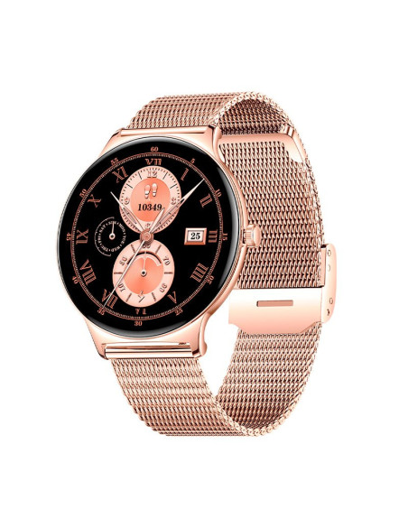 Reloj Smartwatch COOL Ultrathin + 2 correas (Amoled, Llamadas, Ultrafino) rosa
