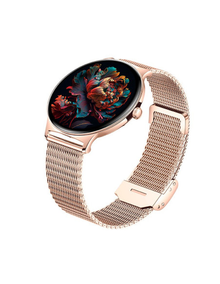 Reloj Smartwatch COOL Ultrathin + 2 correas (Amoled, Llamadas, Ultrafino) rosa