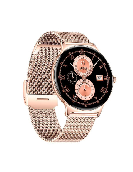 Reloj Smartwatch COOL Ultrathin + 2 correas (Amoled, Llamadas, Ultrafino) rosa