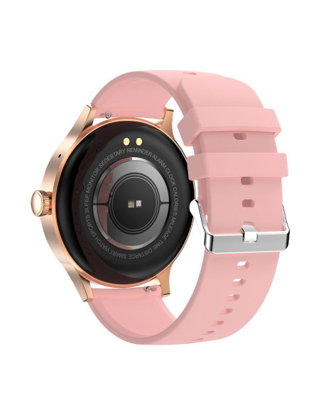 Reloj Smartwatch COOL Iris silicona rosa (Amoled, Llamadas, Salud, Deporte)