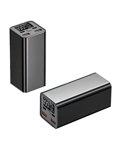 Batería externa universal Power Bank 65W 20.000 mAh (para PC Portátil) COOL gris