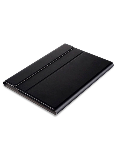 Funda iPad (2022 / 2024) 10.9 Pulg (10 Gen.) iPad 11 (2025-A16) teclado Bluetooth polipiel negra