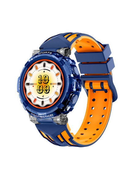 Reloj Smartwatch COOL Clever silicona azul (Llamadas, Salud, Deporte)