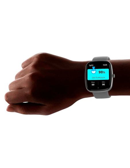 Reloj Smartwatch COOL Border silicona gris (Llamadas, Salud, Deporte)