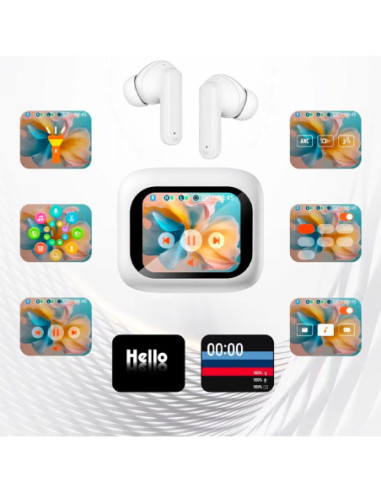 Auriculares Bluetooth estéreo Earbuds...