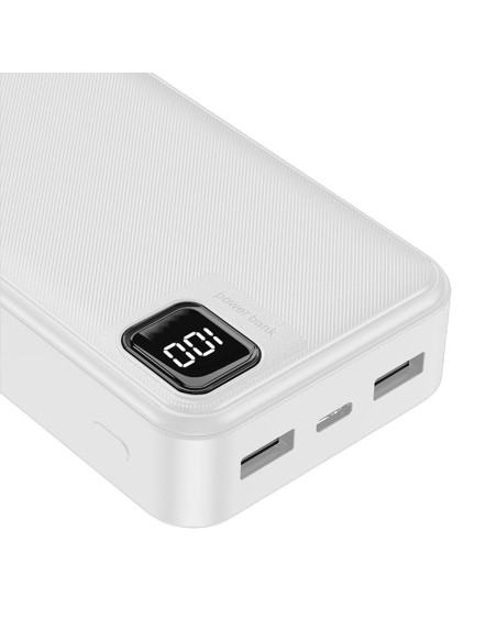 Batería externa universal Power Bank 22.5W 20.000 mAh (Tipo-C / Lightning) COOL blanca