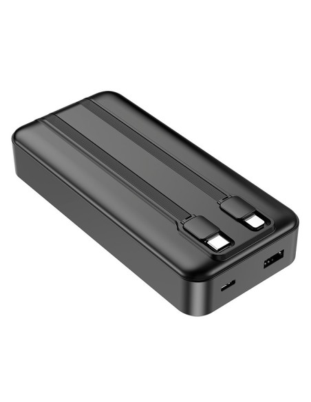 Batería externa universal Power Bank 22.5W 20.000 mAh (Tipo-C / Lightning) COOL negra
