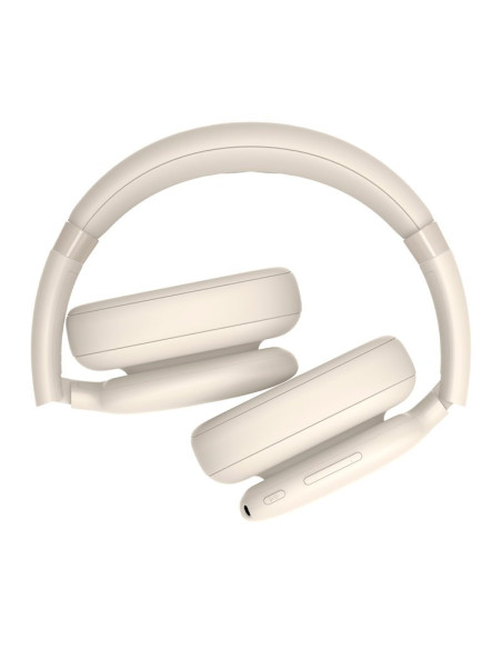 Auriculares cascos Bluetooth estéreo COOL Roller beige