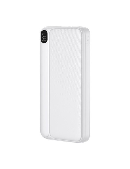 Batería externa universal Power Bank 10.000 mAh (Tipo-C / Lightning) COOL Grip blanca