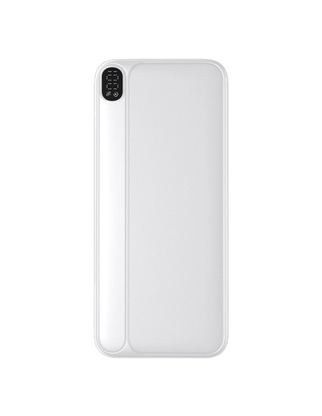 Batería externa universal Power Bank 10.000 mAh (Tipo-C / Lightning) COOL Grip blanca