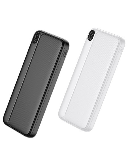 Batería externa universal Power Bank 10.000 mAh (Tipo-C / Lightning) COOL Grip negra
