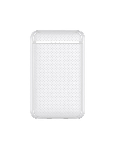 Batería externa Power Bank 5000 mAh COOL (2 Cables: TIPO C / Lightning) blanca