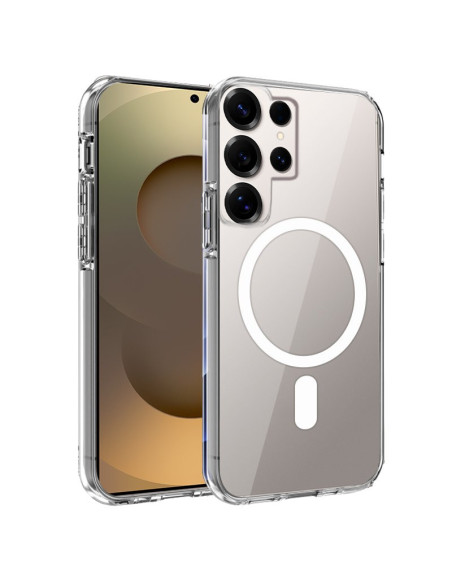 Carcasa TPU Samsung S938 Galaxy S25 Ultra magnética transparente