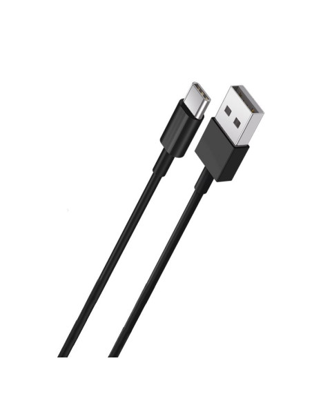 Cargador red conector tipo C (2,4 Amp) universal COOL lote 2 en 1 negro