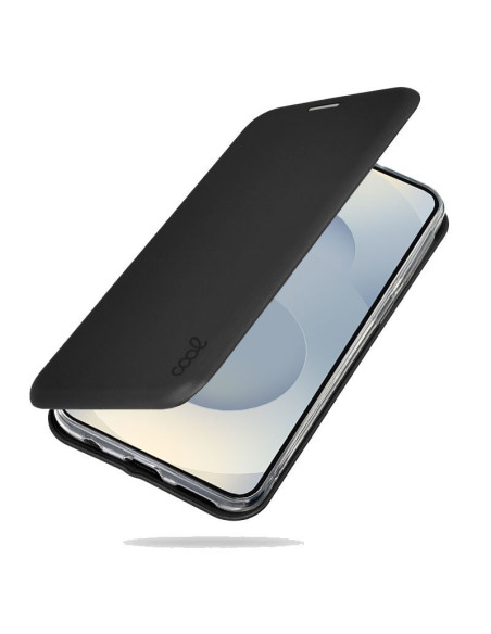 Funda libro soporte TPU Samsung S921 Galaxy S24 / S25 Elegance negra