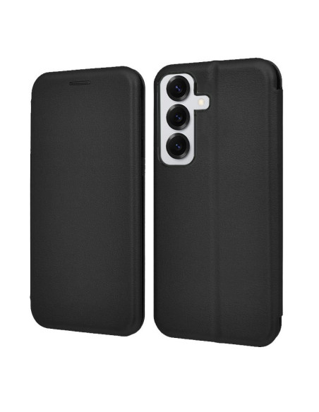 Funda libro soporte TPU Samsung S921 Galaxy S24 / S25 Elegance negra
