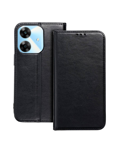 Funda libro soporte TPU Realme Note 60 negra