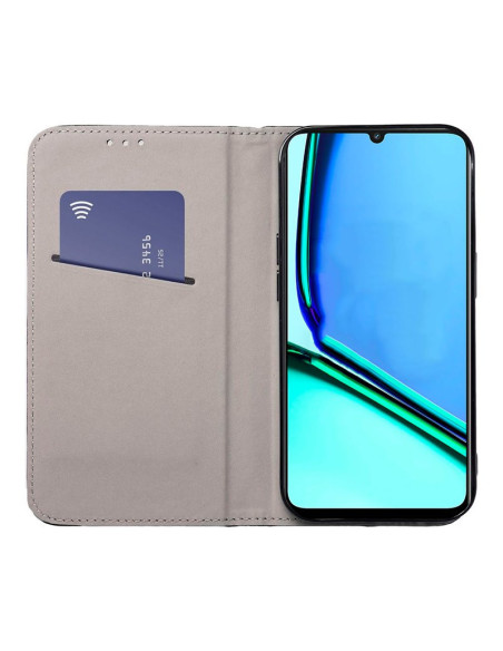 Funda libro soporte TPU Realme Note 60 negra