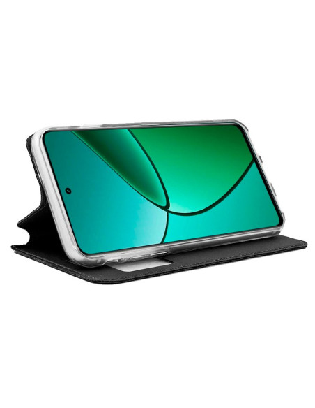 Funda libro soporte TPU Realme 12 Plus 5G negra