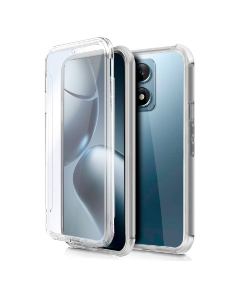 Funda gel TPU 3D Xiaomi 14T transparente (Frontal + trasera)