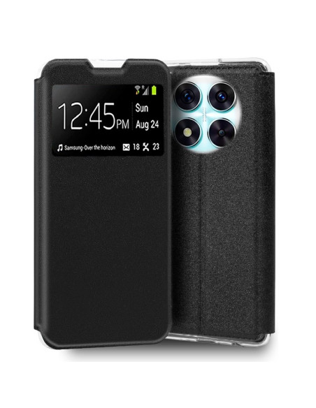 Funda libro soporte TPU Xiaomi Redmi Note 14 Pro 5G / Note 14 Pro Plus 5G / Poco X7 negra