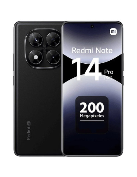 Xiaomi Redmi Note 14 Pro 5G 6,67" 256 GB / 8 GB RAM 5G negro (Black)
