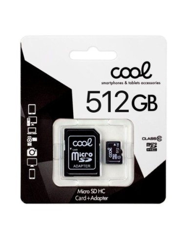 Tarjeta memoria microSD con adaptador...