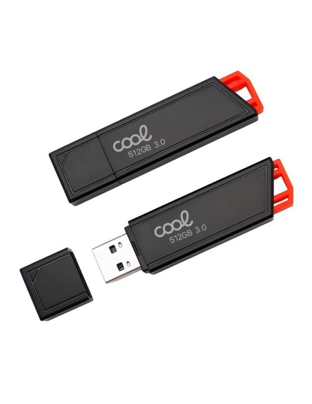 Pen Drive llavero USB 3.0 512 GB Cool Lancer rojo