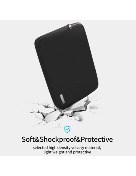 Funda neopreno PC portátil / tableta 15-16 pulgadas Cool negra