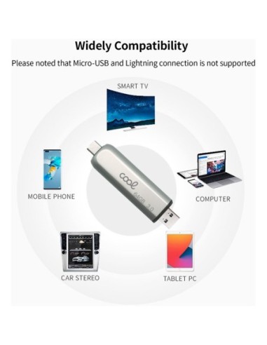 Pen Drive llavero USB 3.0 64 GB Cool...