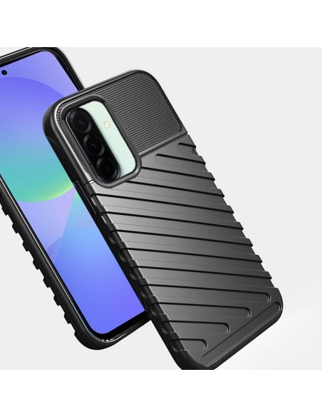 Carcasa TPU reforzada Samsung A366 Galaxy A36 5G armadura negra