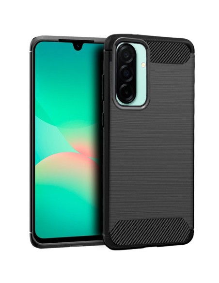 Carcasa TPU antihuellas Samsung A266 Galaxy A26 5G /  A17 5G carbón negra
