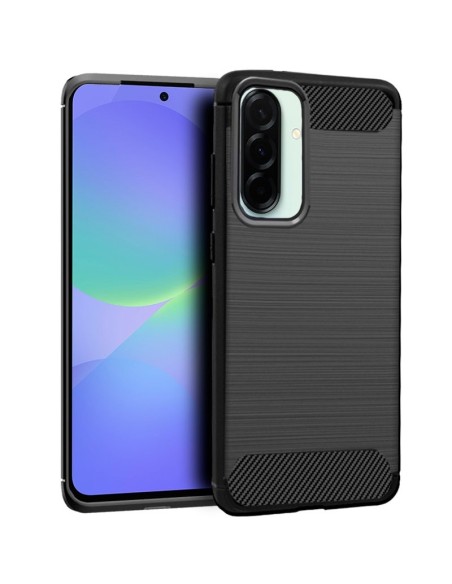 Carcasa TPU antihuellas Samsung A366 Galaxy A36 5G carbón negra