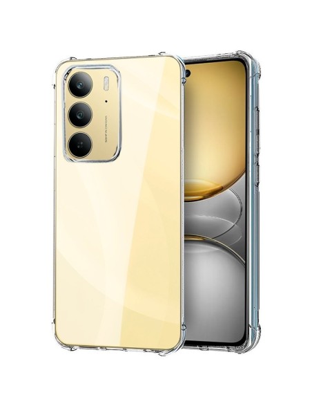 Carcasa TPU reforzada Realme C75 antigolpes transparente