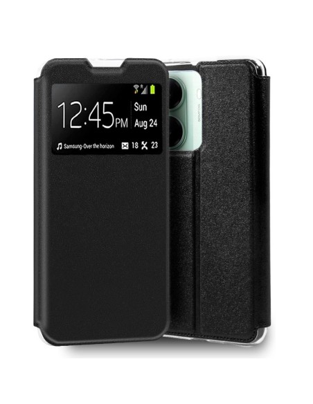 Funda libro soporte TPU Xiaomi Poco X7 Pro 5G negra
