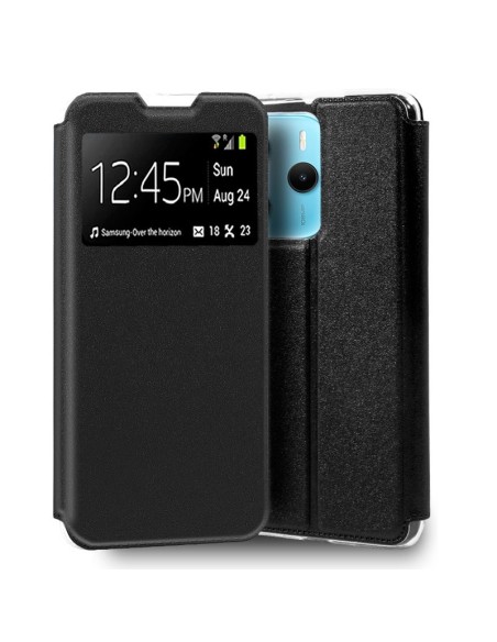 Funda libro soporte TPU Xiaomi Redmi Note 14 negra