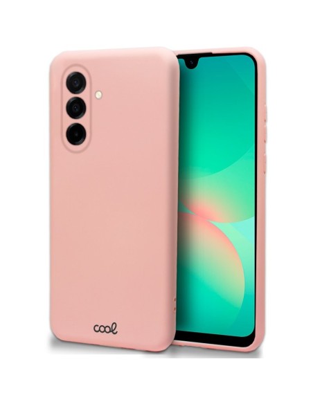 Carcasa TPU cama tela Samsung A266 Galaxy A26 5G rosa