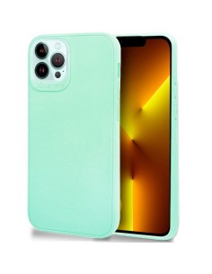 Funda gel TPU iPhone 13 Pro Max verde