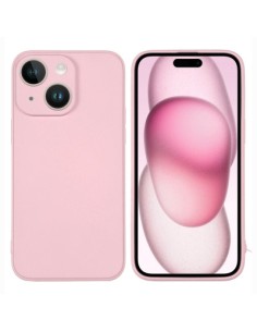 Funda gel TPU iPhone 15 rosa