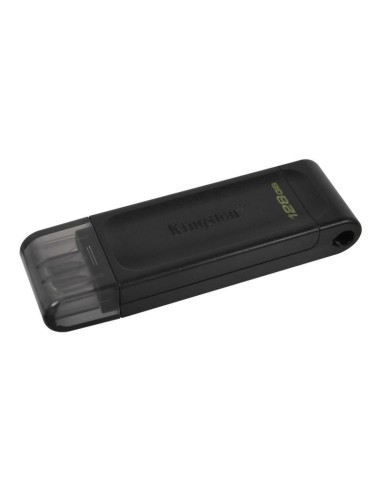 Pendrive 128GB USB tipo C DataTraveler 70 llavero negro