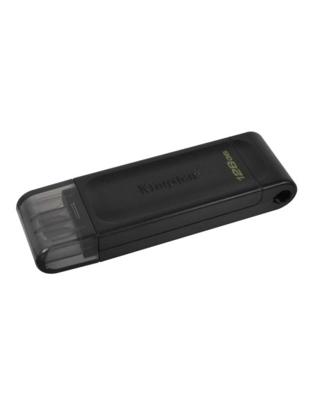 Pendrive 128GB USB tipo C DataTraveler 70 llavero negro