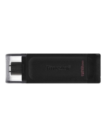 Pendrive 128GB USB tipo C DataTraveler 70 llavero negro