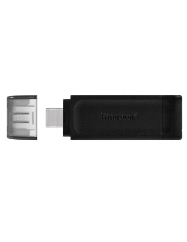 Pendrive 128GB USB tipo C DataTraveler 70 llavero negro