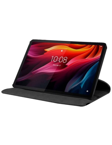 Funda soporte giratorio Lenovo Tab K11 Plus 11.5 pulgadas polipiel negra