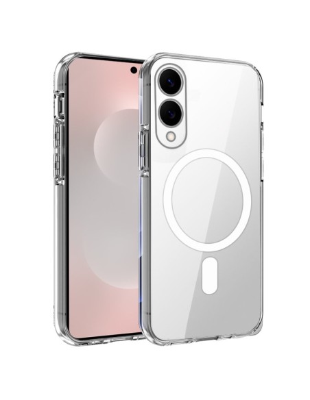 Carcasa magnética TPU Samsung S937 Galaxy S25 Edge transparente