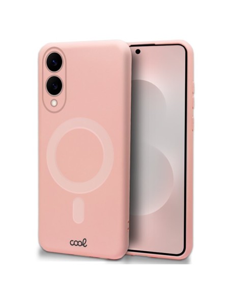 Carcasa TPU cama tela Samsung S937 Galaxy S25 Edge rosa